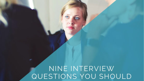 blog title Nine Interview Questions You Should Expect lady during the interview