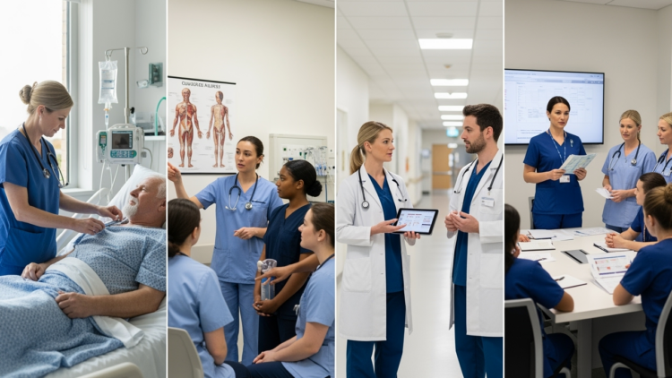 Nursing career progression from registered nurse to ANUM leadership roles in Australian healthcare.